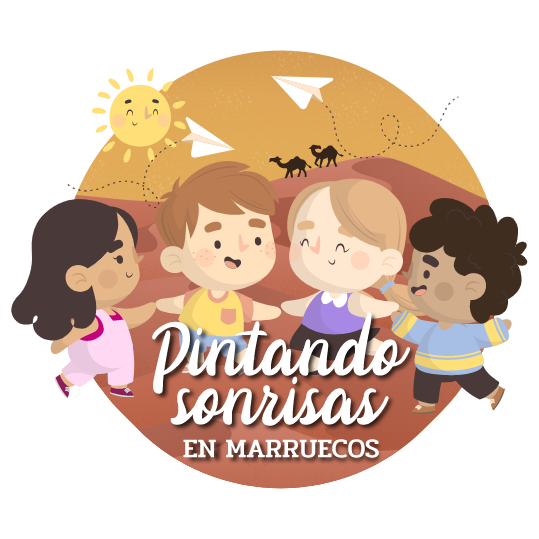 Pintando sonrisas en Marruecos